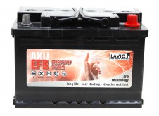 Lavio EFB AKU 12V/70Ah; 720A; START-STOP